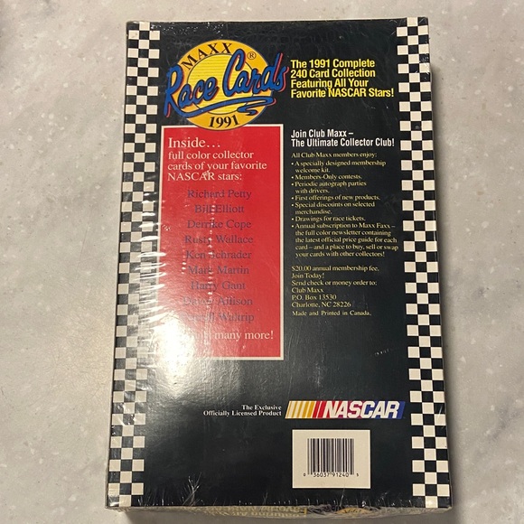Race Cards 1991 NASCAR Collection - Picture 2 of 4